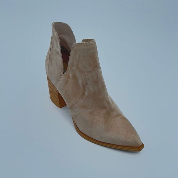 Chaya Pointed Toe Bootie (Women)
STEVE MADDEN size 9 Suede Leather Western Sand - Picture 1 of 8